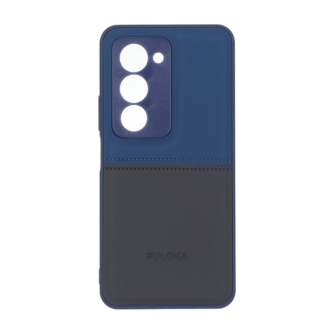 قاب Puloka طرح جیر دو تکه دوخت دار مناسب برای شیائومی ردمی ۱۵ 4G