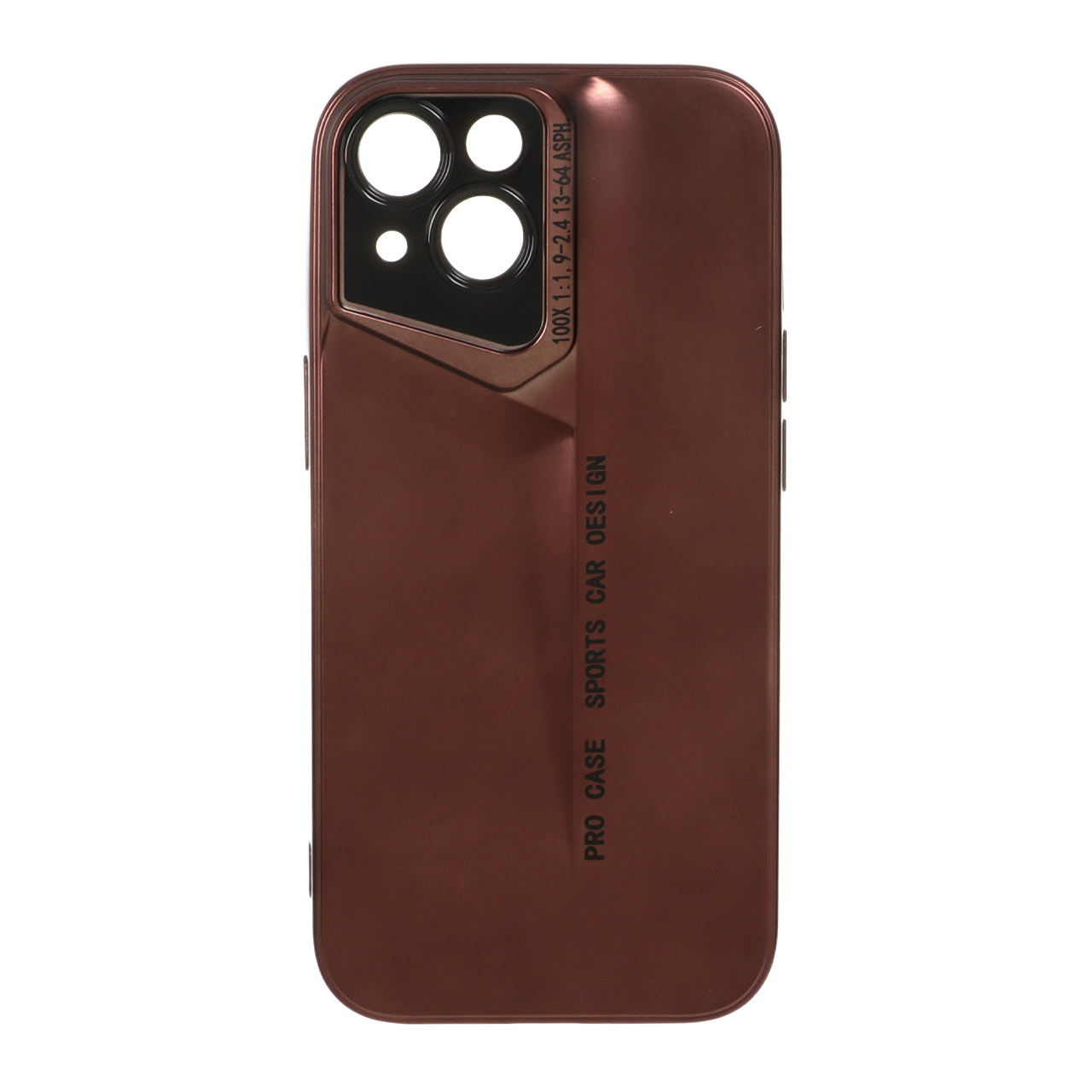 قاب Sports Design متالیک Apple iPhone 15 - قهوه ای