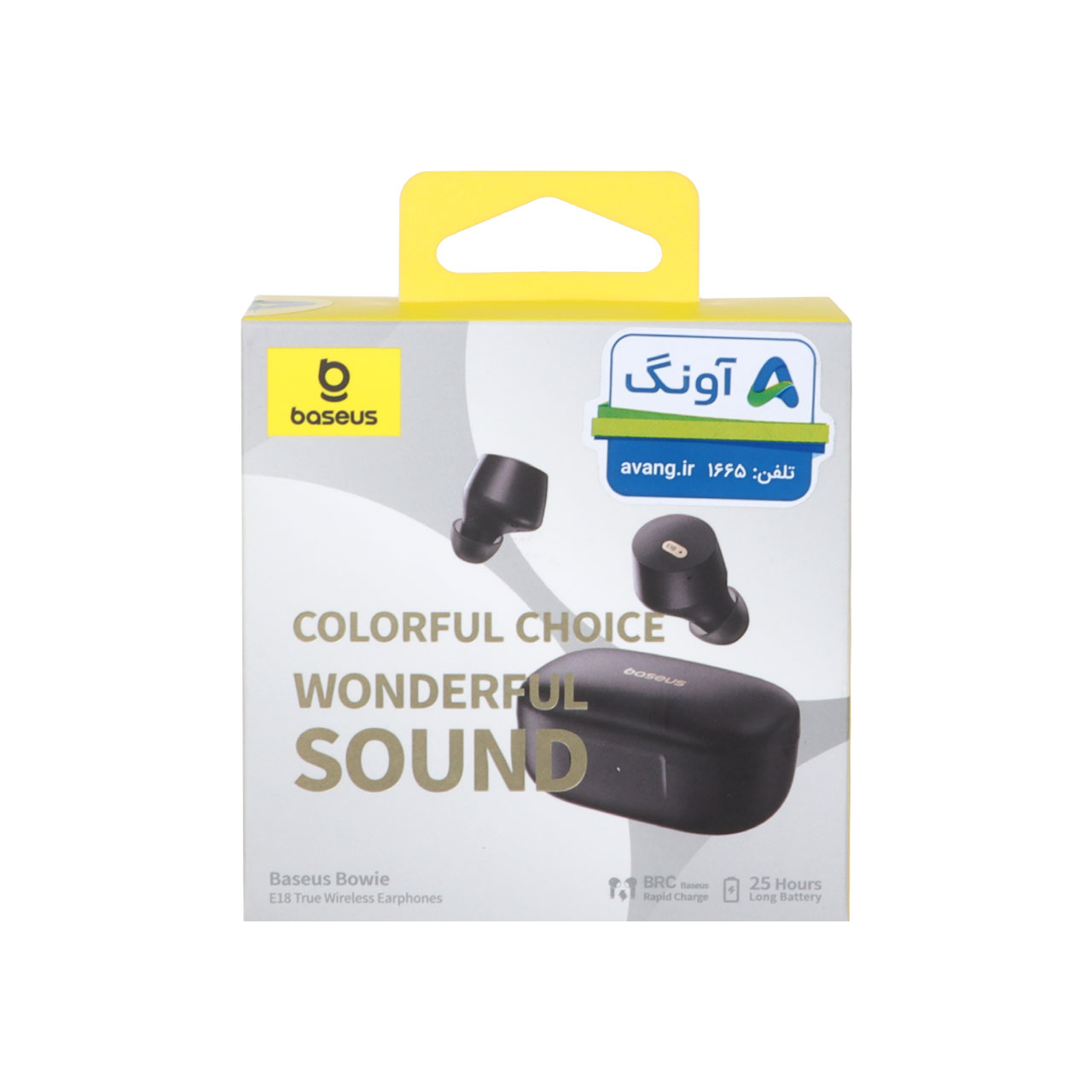ایرفون بی سیم Baseus مدل Bowie E18 - مشکی