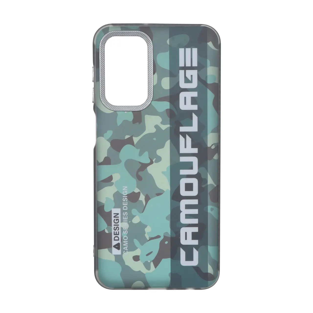 قاب طرح Camouflage چریکی محافظ لنز دار مناسب برای سامسونگ گلکسی A23