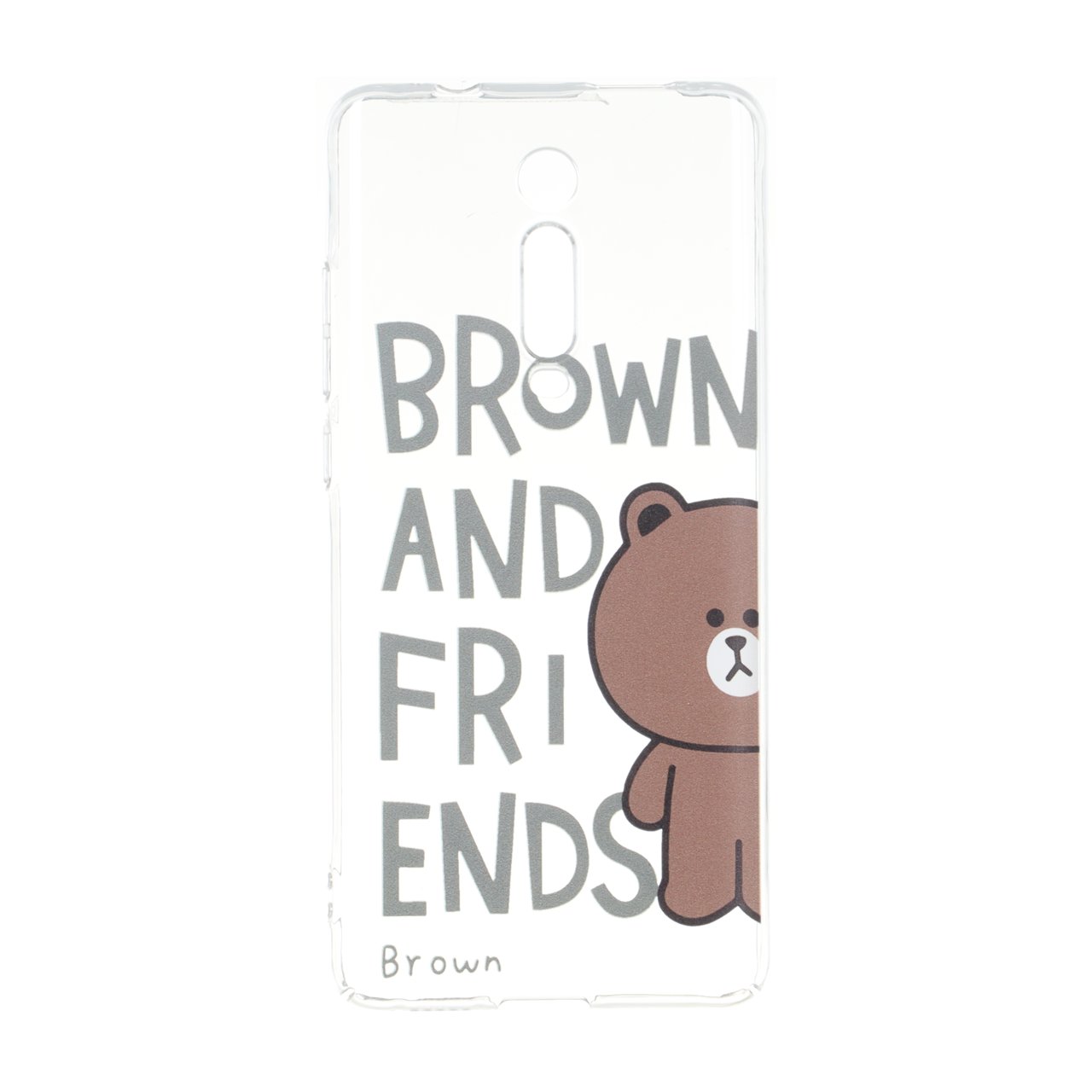 قاب شفاف طرح Brown and Friends مناسب برای شیائومی Mi 9T و ردمی K20 پرو