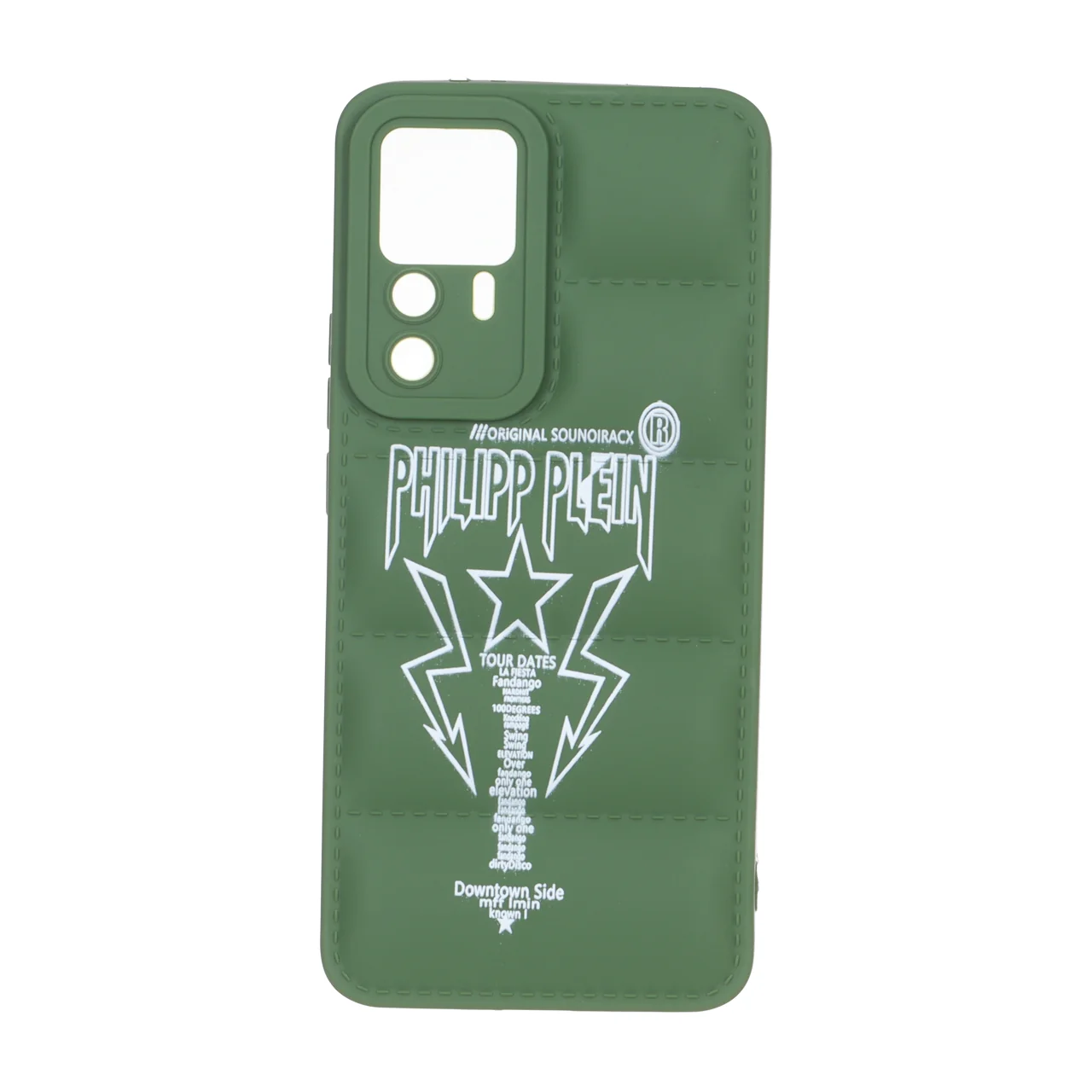 قاب پافر طرح Philipp Plein مناسب برای شیائومی 12T و 12T پرو و ردمی K50
