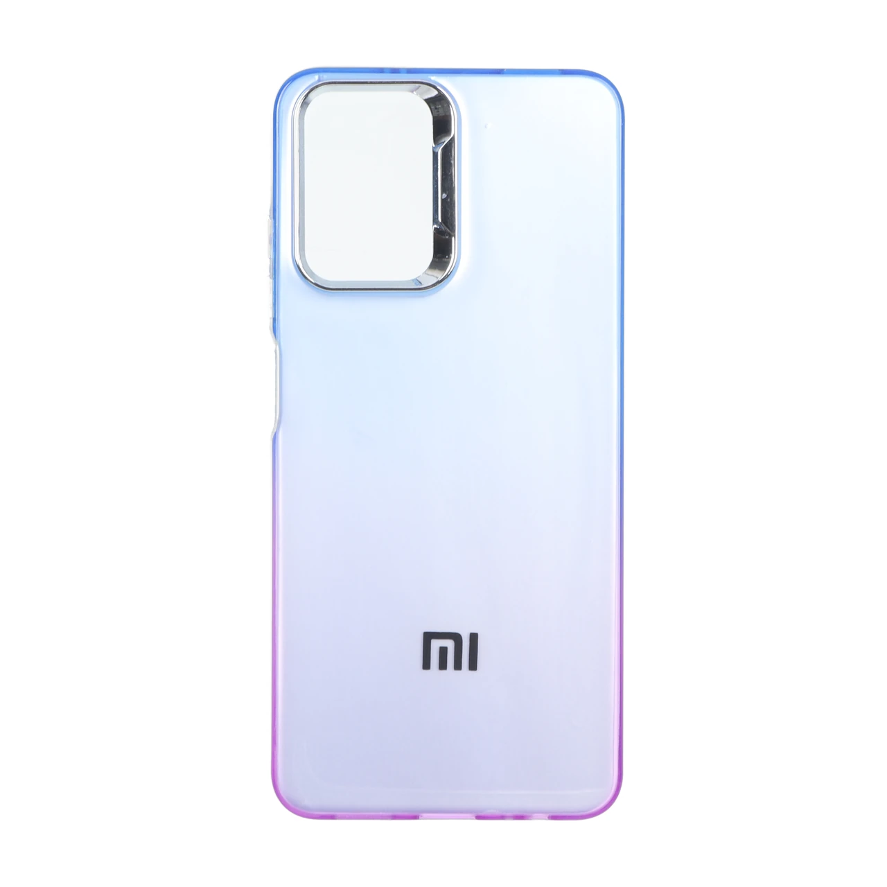 قاب SO COOL لنز متال لوگودار دور رنگی Xiaomi Redmi Note 10 4G / Redmi Note 10S / Poco M5S - آبی بنفش