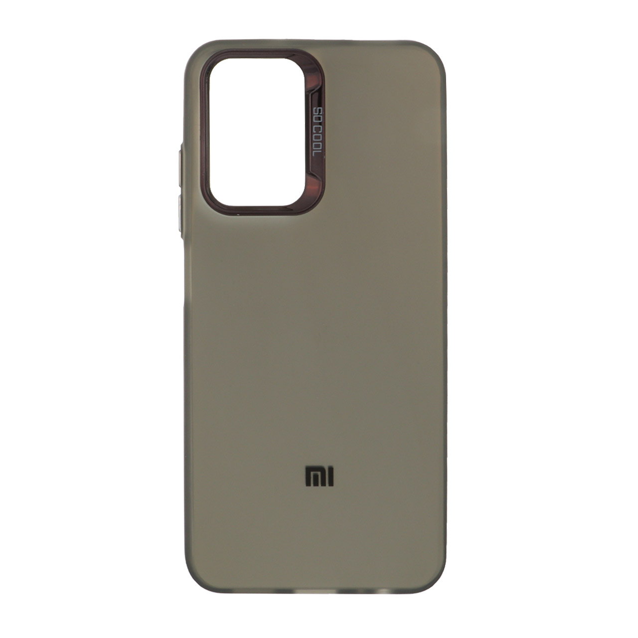 قاب SO COOL لنز متال لوگودار Xiaomi Redmi Note 10 4G / Redmi Note 10S / Poco M5S - مشکی