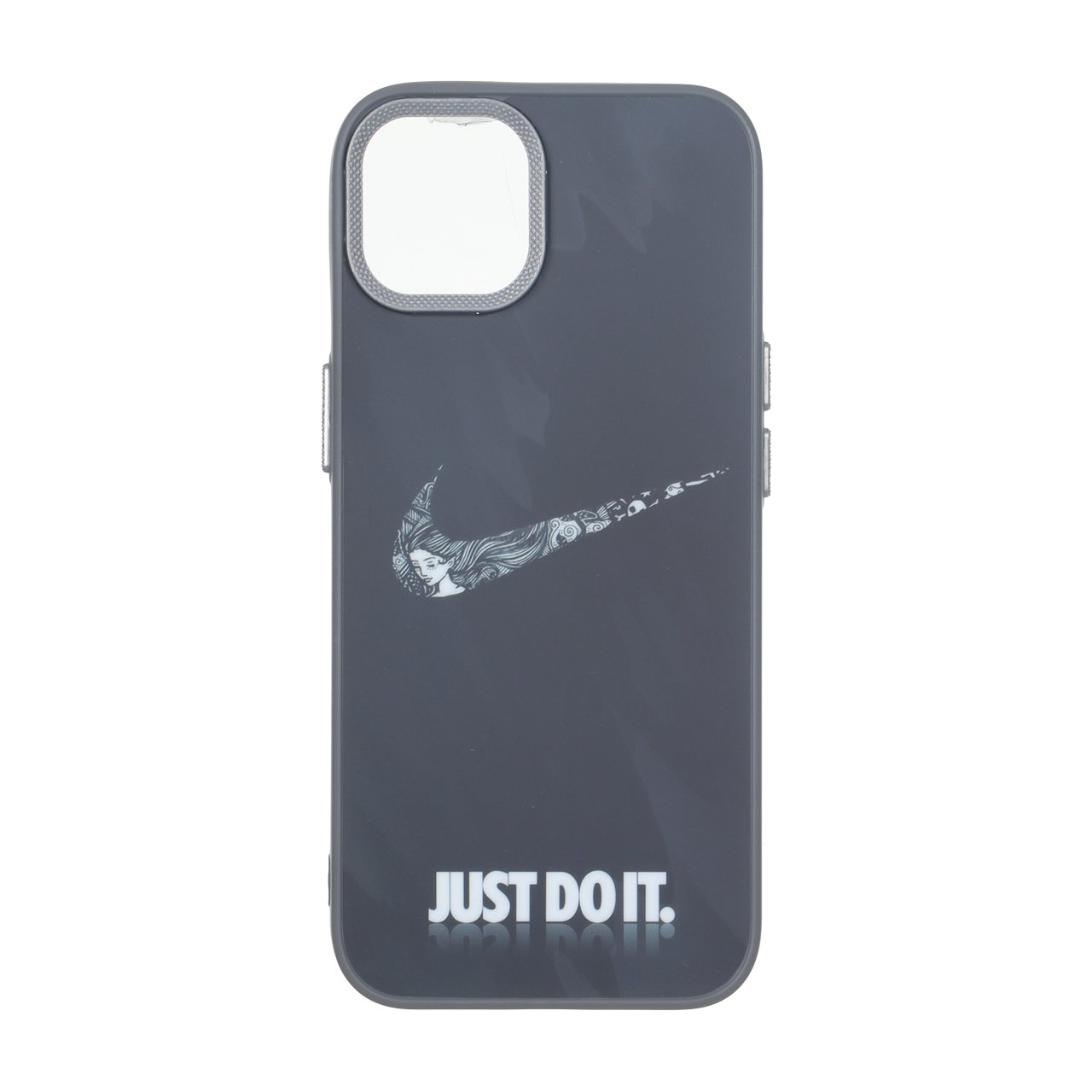 قاب طرح نایکی Just Do It با محافظ لنز مناسب برای آیفون ۱۳ و آیفون ۱۴