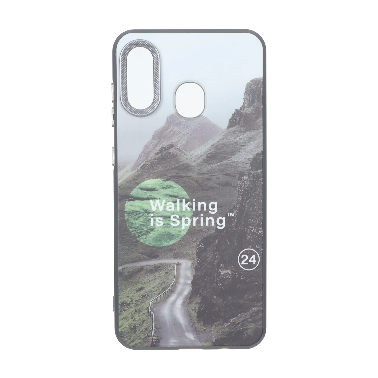 قاب لنز کربن مات طرح Walking is Spring مناسب برای سامسونگ گلکسی A30 و A20