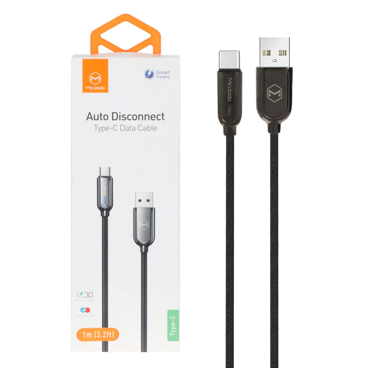 کابل شارژ فست Mcdodo Type-C مدل CA-6190 - مشکی