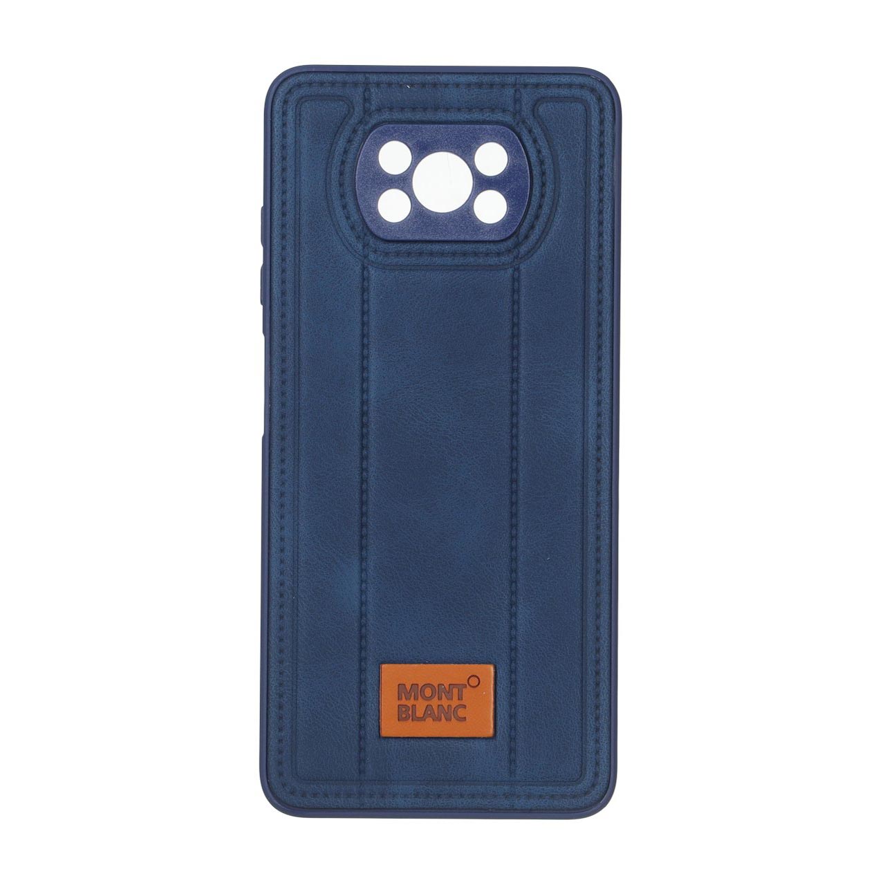 قاب جیر Mont Blanc طرح دوخت محافظ لنزدار مناسب برای شیائومی پوکو X3 و پوکو X3 پرو و پوکو X3 NFC