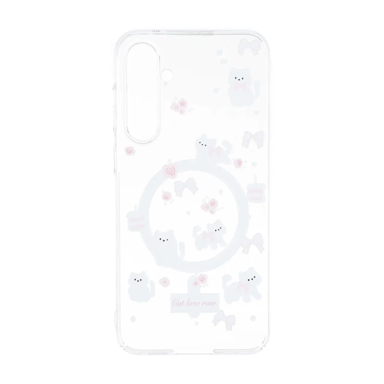 قاب Cute کریستالی طرح مگ سیف Samsung Galaxy S23 FE - کد 507