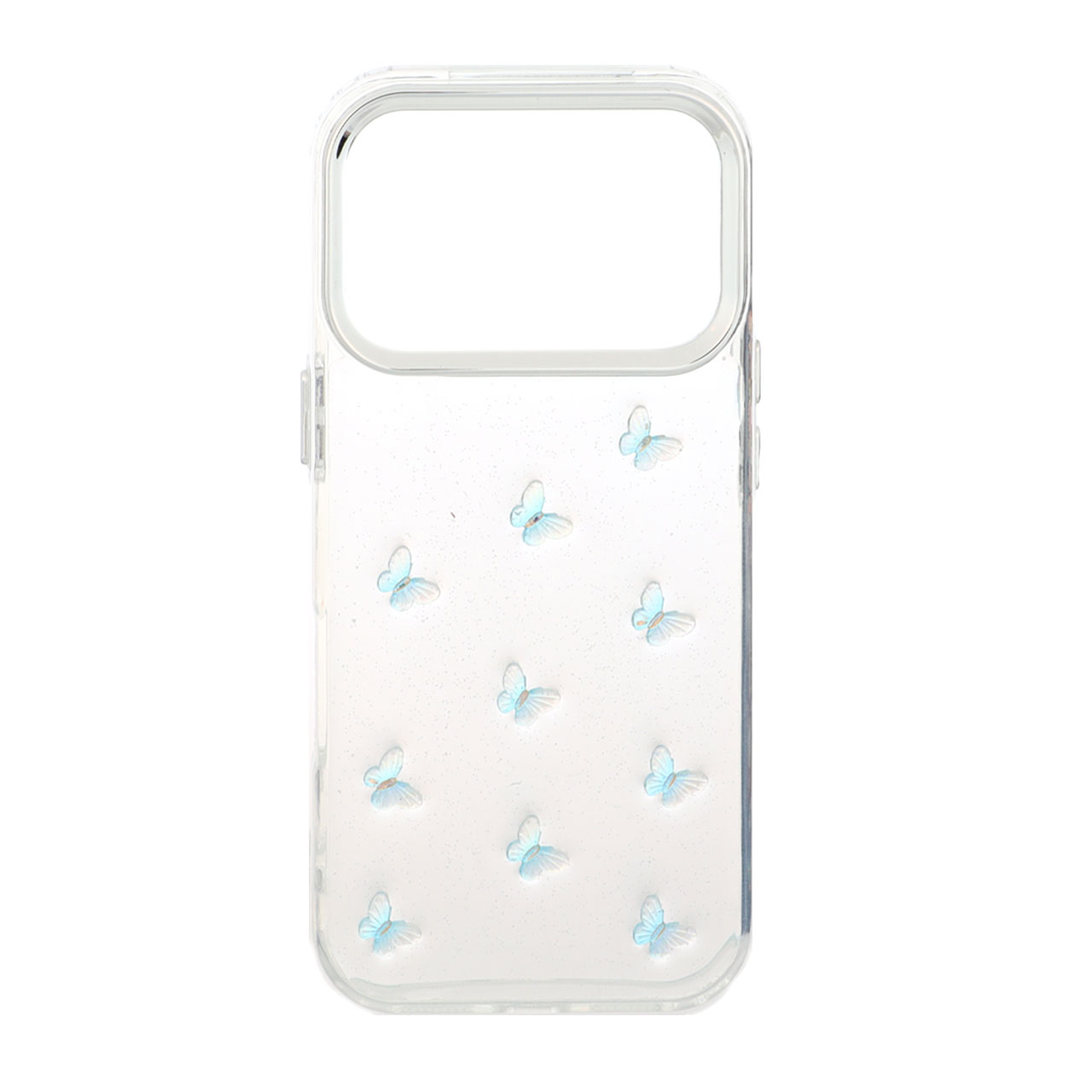 قاب رزینی شفاف طرح برجسته Apple iPhone 17 Pro - کد 400