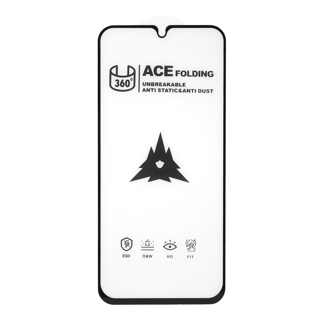 محافظ صفحه نمایش شیشه‌ای ACE 360 فول کاور نشکن ضد الکتریسیته ساکن مناسب برای سامسونگ گلکسی A34