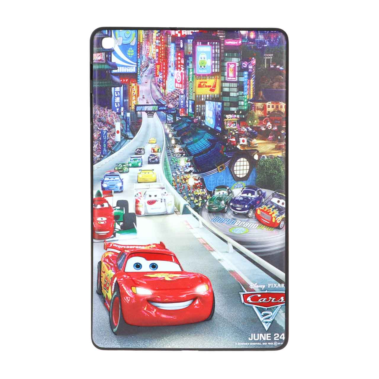 قاب طرح Cars 2 (ماشین‌ها ۲) ژله‌ای مناسب برای تبلت سامسونگ گلکسی تب A 10.1 2019 (T515)