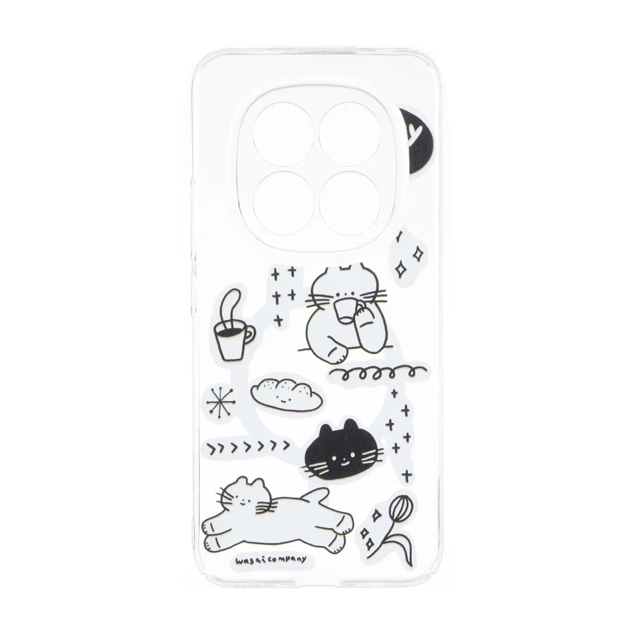 قاب Cute کریستالی طرح مگ سیف محافظ لنزدار Xiaomi Redmi Note 15 Pro 5G / Note 15 Pro Plus / Poco M8 Pro 5G - کد 132