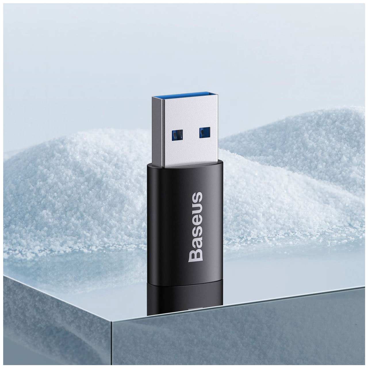 تبدیل Baseus OTG USB3.1 To Type-C مدل Ingenuity PB3343Z-1-P0A1 - مشکی