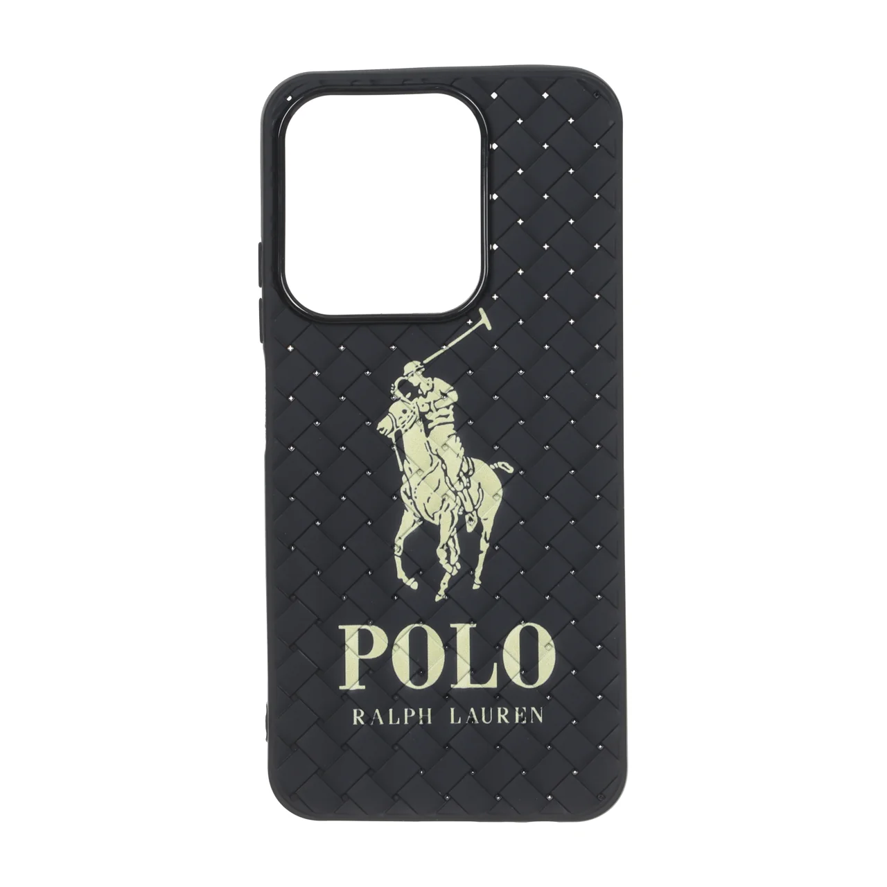 قاب حصیری طرح Polo دور لنز براق مناسب برای شیائومی ردمی 15C و پوکو C85