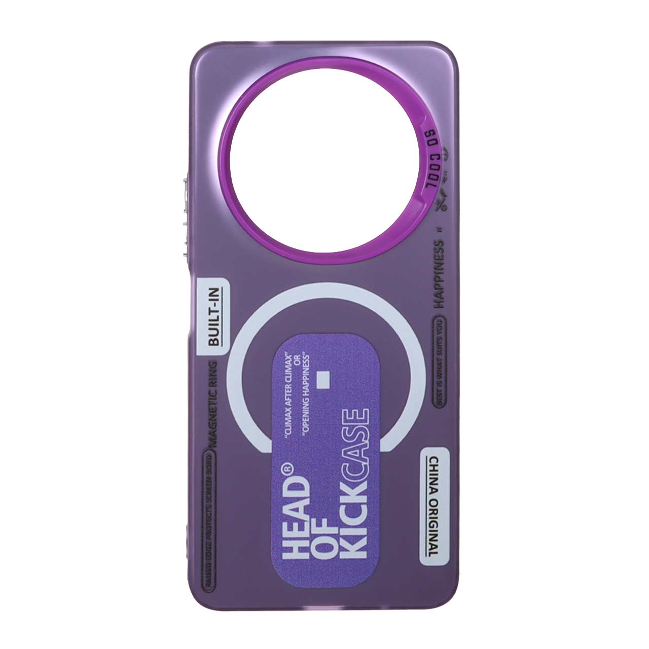 قاب So Cool طرح مگ سیف Kick Case بنفش مناسب برای شیائومی ردمی A3 / A3x / پوکو C61