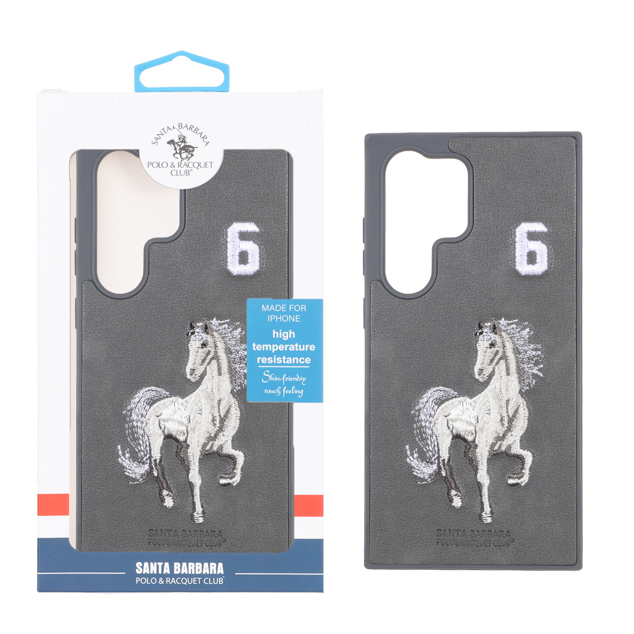 قاب چرمی Santa Barbara Polo طرح 302 مناسب برای سامسونگ گلکسی S24 اولترا