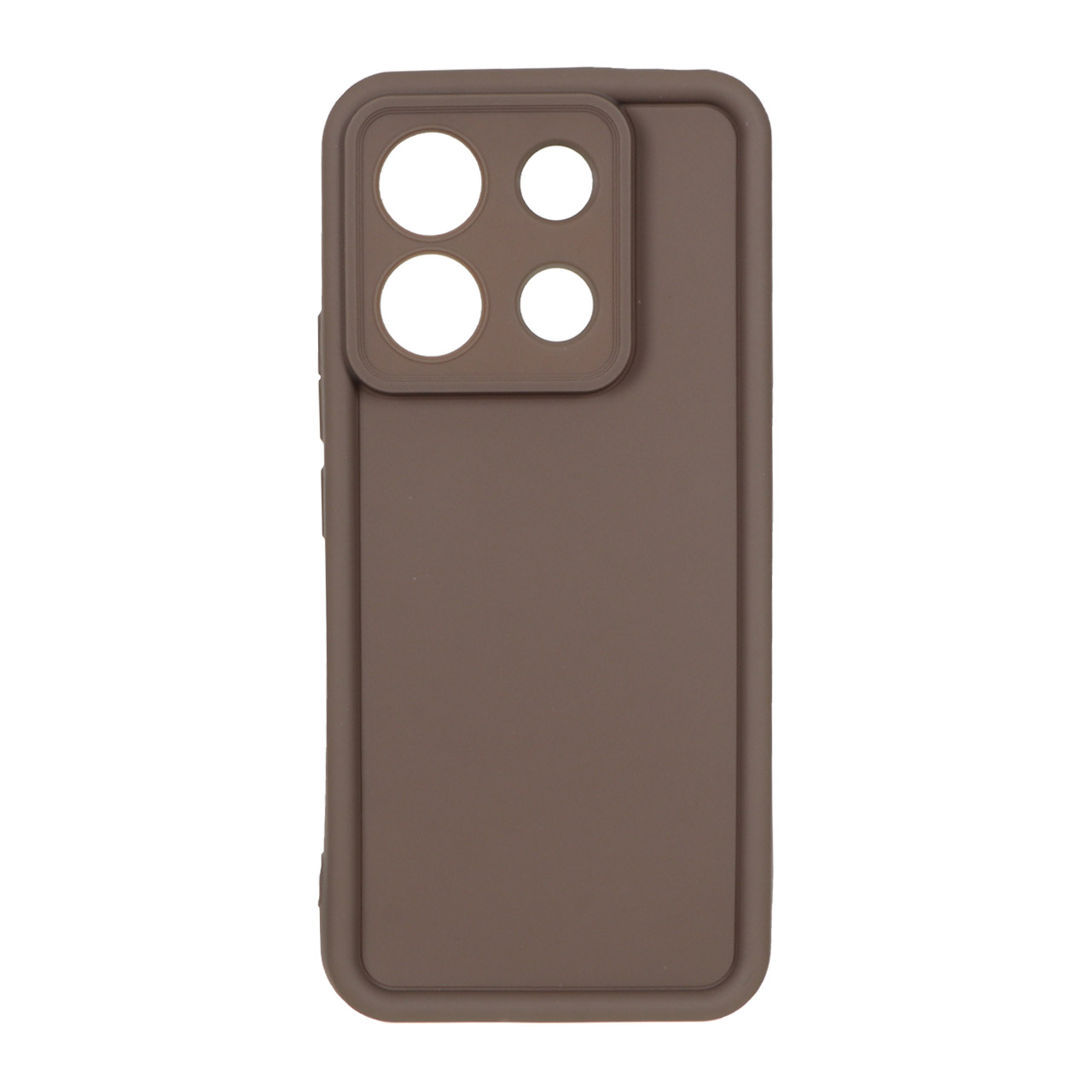 قاب Solid Case مدل Xiaomi Redmi Note 13 Pro 5G / Poco X6 5G - قهوه ای