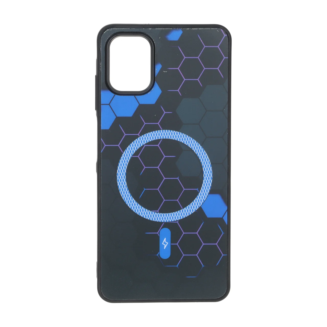 قاب Hexagon طرح مگ سیف هاشور دار مناسب برای سامسونگ گلکسی A06