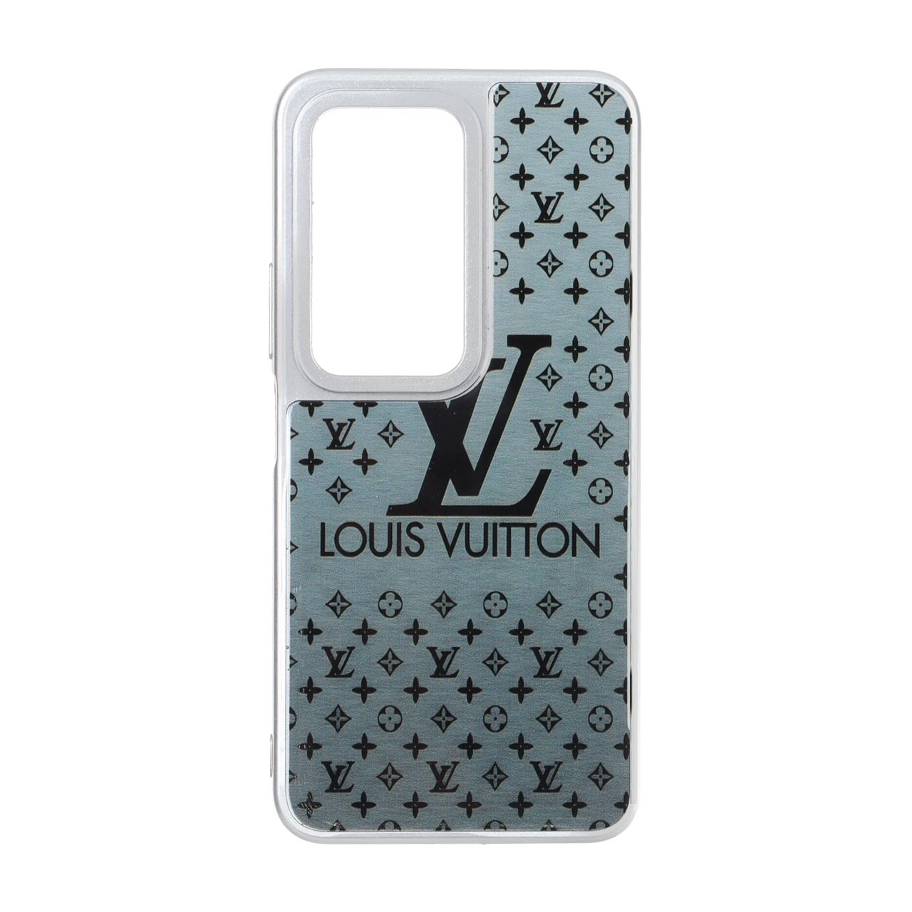 قاب طرح LV رزینی سیلور مناسب برای شیائومی ردمی ۱۵ 4G