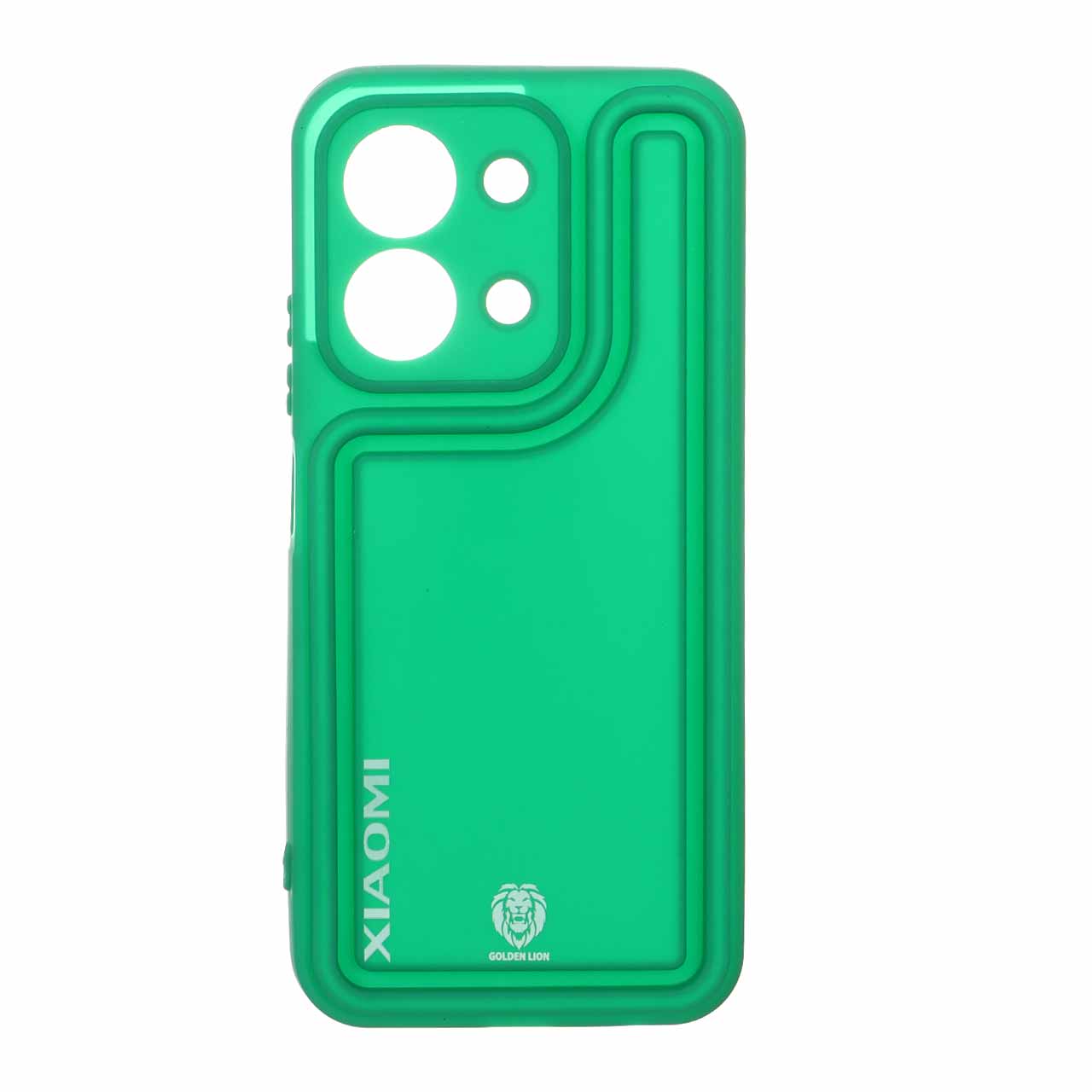 قاب Solid Case منحنی Golden Lion مناسب برای شیائومی ردمی 15C / پوکو C85