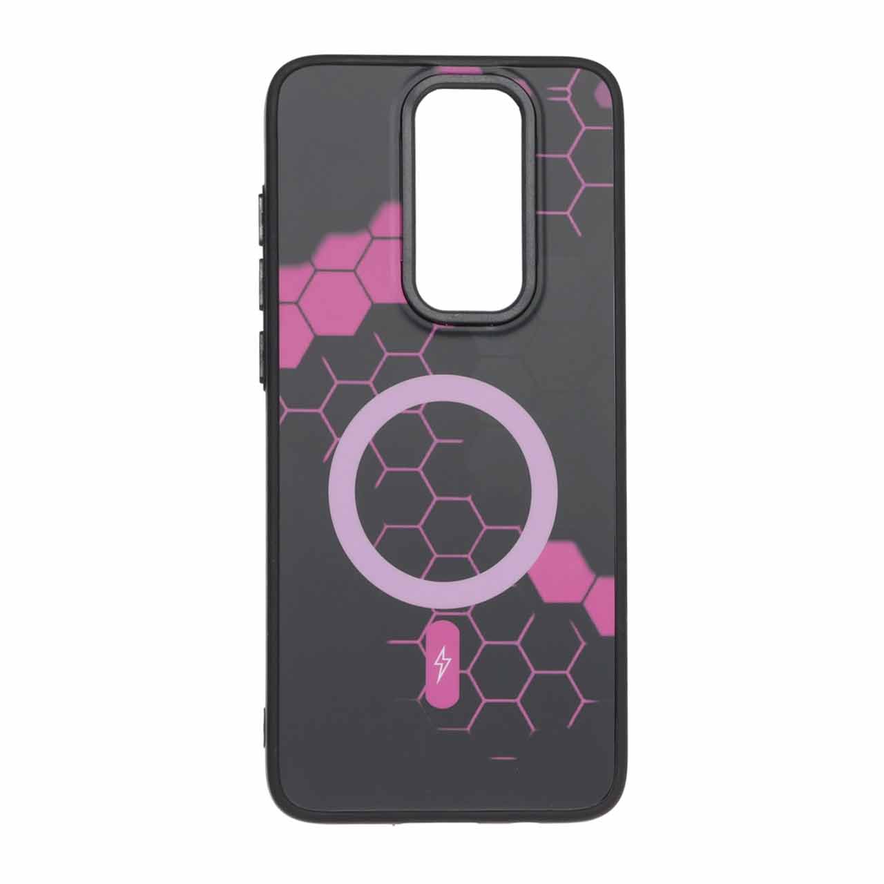 قاب طرح Hexagon مگ سیف مناسب برای شیائومی ردمی نوت 8 پرو