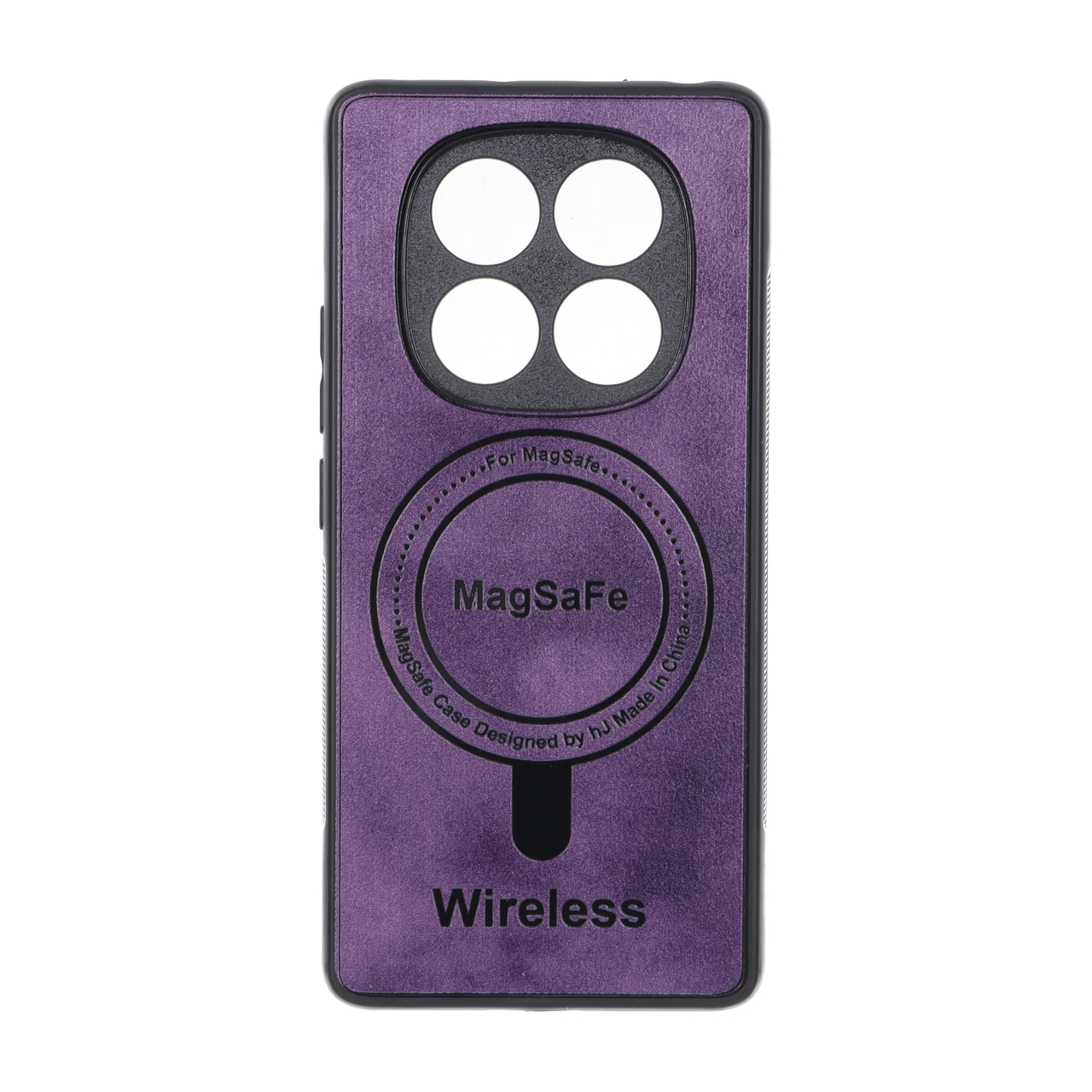 قاب طرح Wireless مگ سیف محافظ لنز برجسته مناسب برای شیائومی ردمی نوت 14 پرو 4G