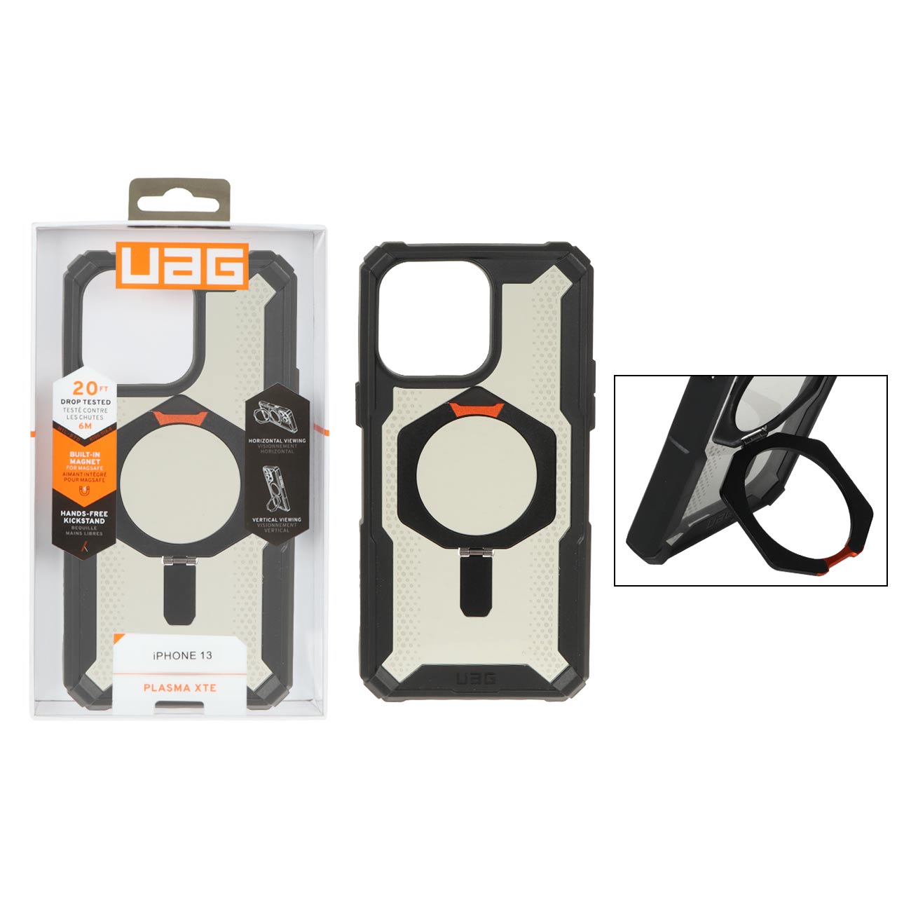 قاب اورجینال UAG استندشو MagSafe مدل Apple iPhone 14 Pro Max - مشکی 