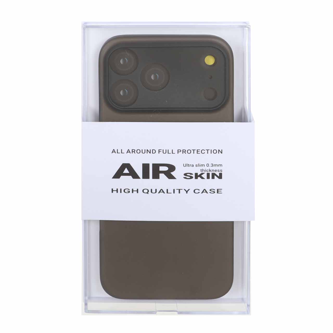 قاب Original KZDoo Air Skin مدل Apple iPhone 17 Pro Max - خاکستری