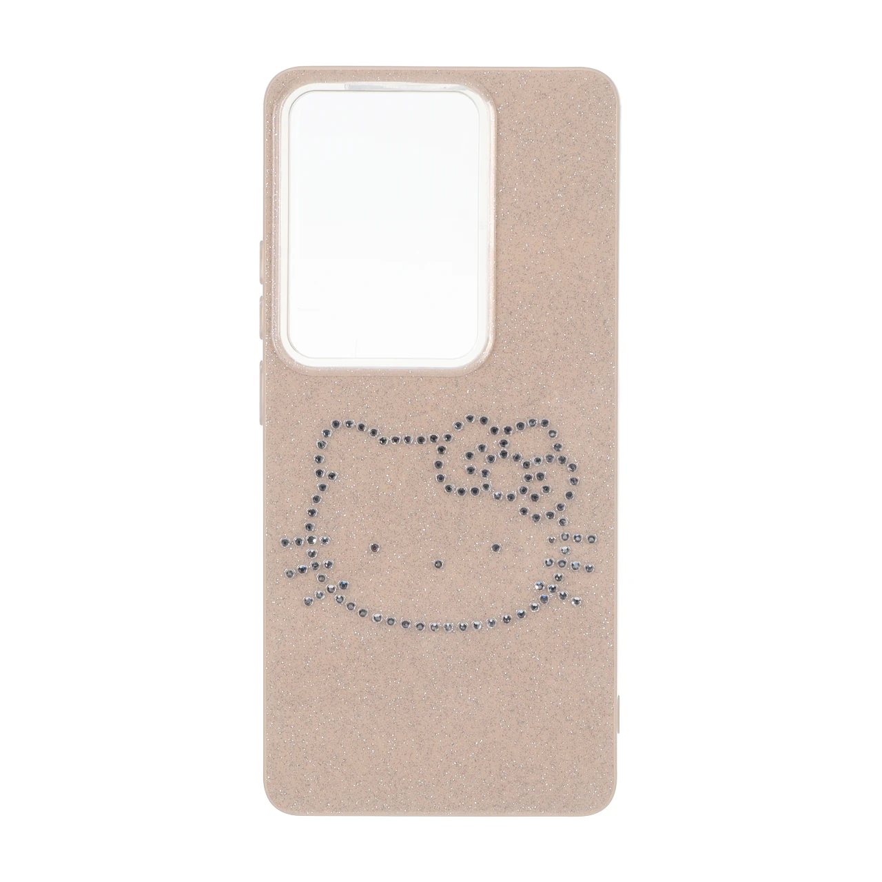 قاب اکلیلی Kitty نگین دار Xiaomi Redmi Note 14S / Note 13 Pro 4G / Poco M6 Pro 4G - نسکافه ای