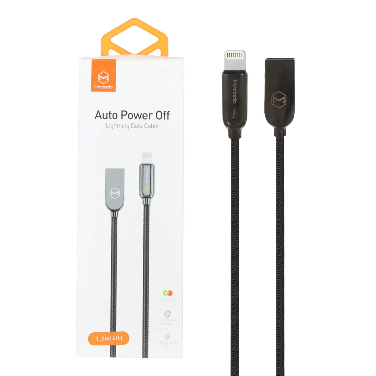 کابل شارژ 1.2 متری آیفون Mcdodo مدل CA-5261 - مشکی