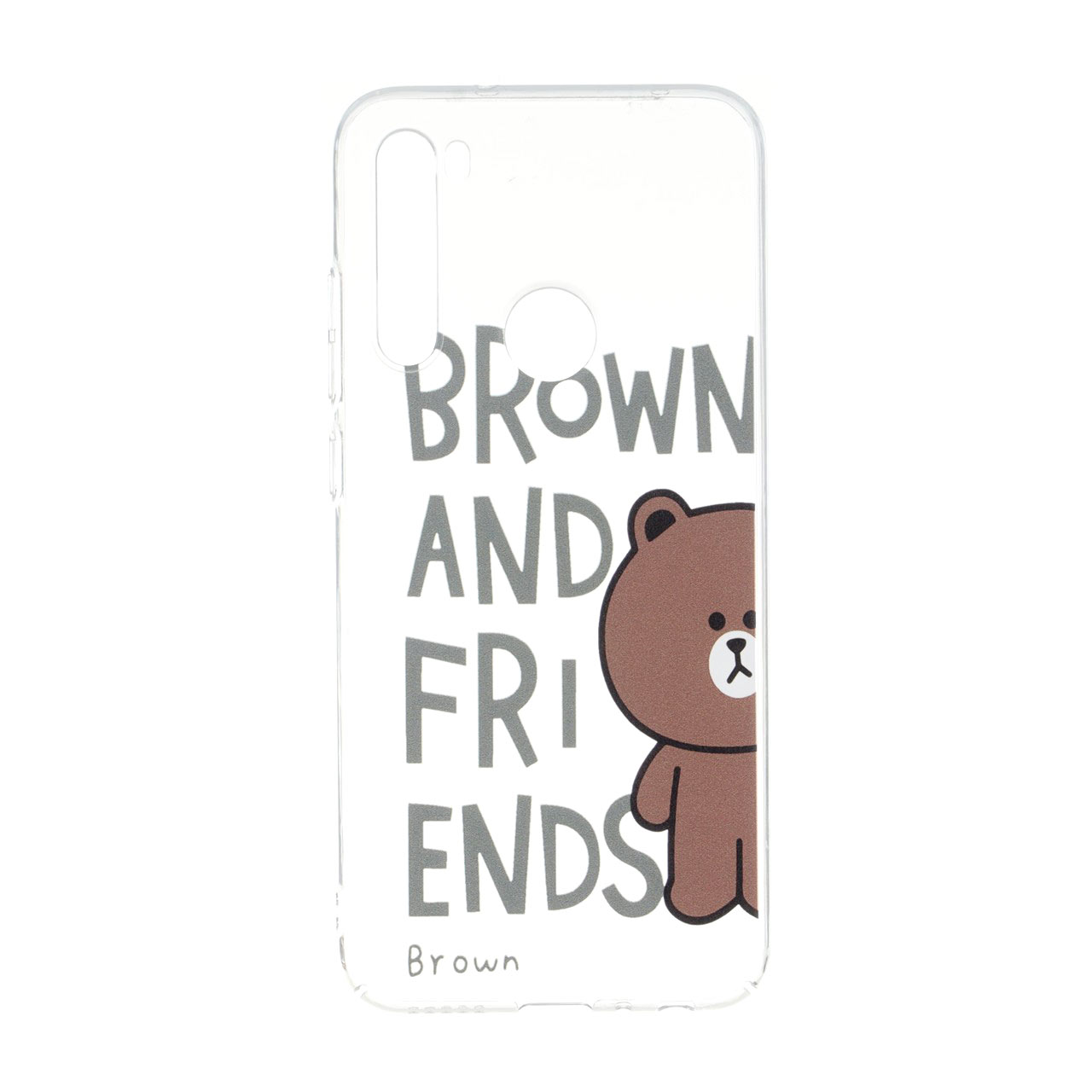 قاب طرح Brown and Friends مناسب برای شیائومی ردمی نوت 8