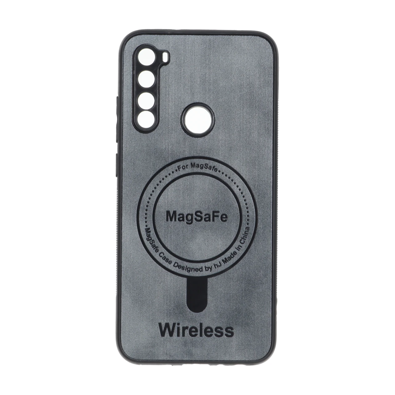 قاب Wireless طرح مگ سیف محافظ لنز برجسته مناسب برای شیائومی ردمی نوت 8