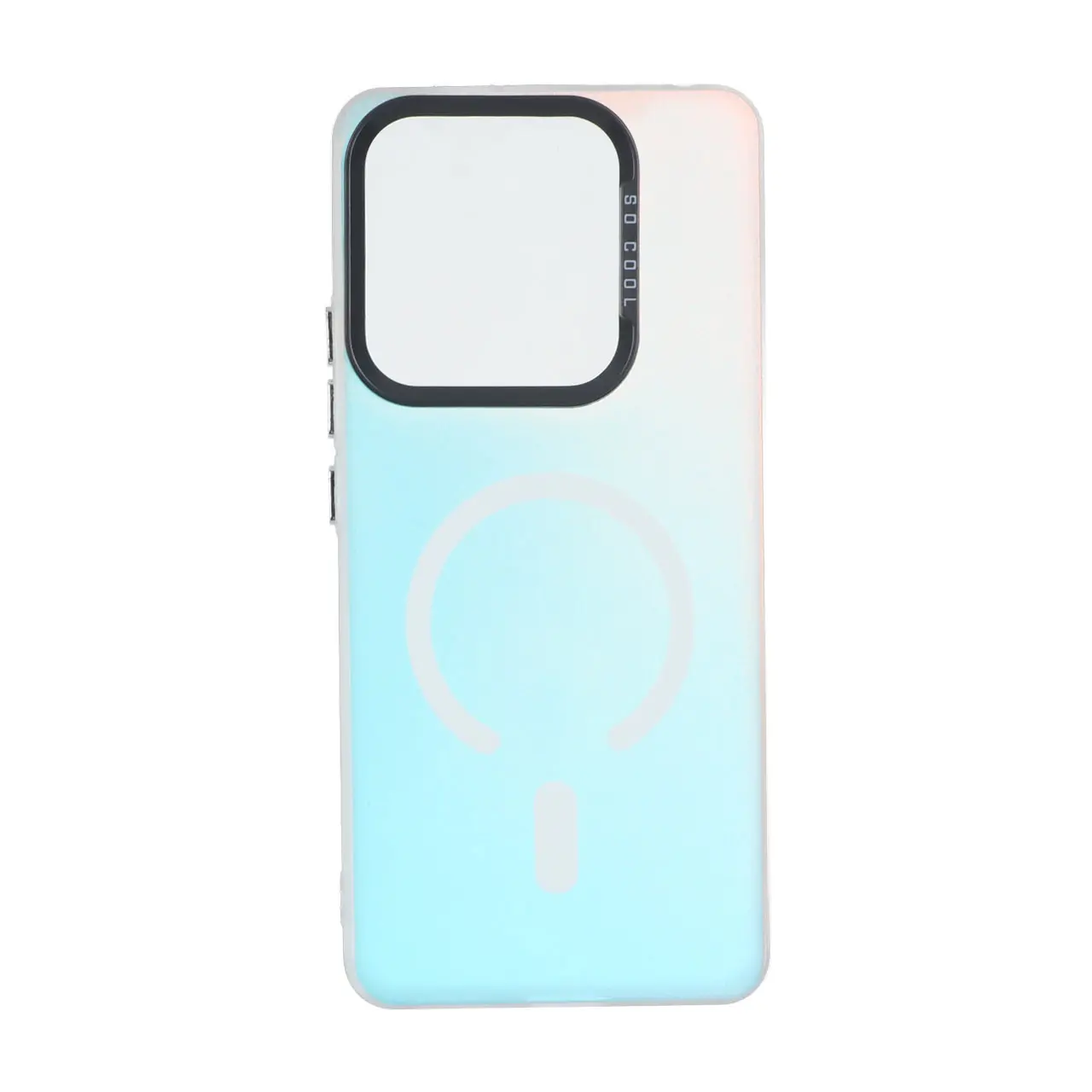 قاب SO COOL طرح مگ سیف Xiaomi Redmi Note 14 4G - هفت رنگ