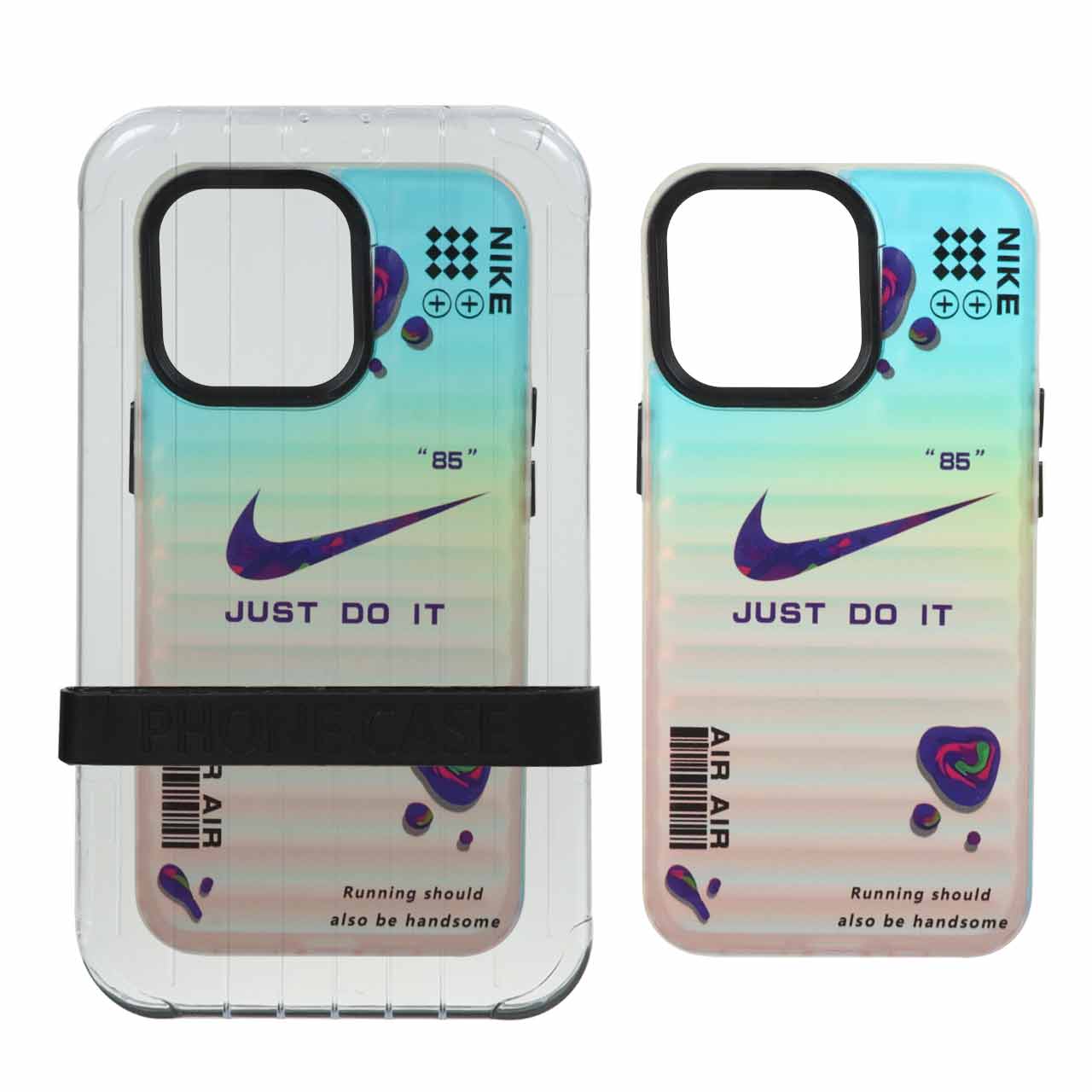 قاب طرح Nike Just Do It هولوگرامی مناسب برای آیفون 13 پرو