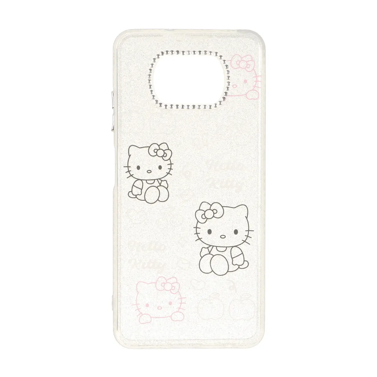 قاب اکلیلی دور لنز نگین طرح دار Xiaomi Poco X3 / Poco X3 Pro / Poco X3 NFC - کد 128
