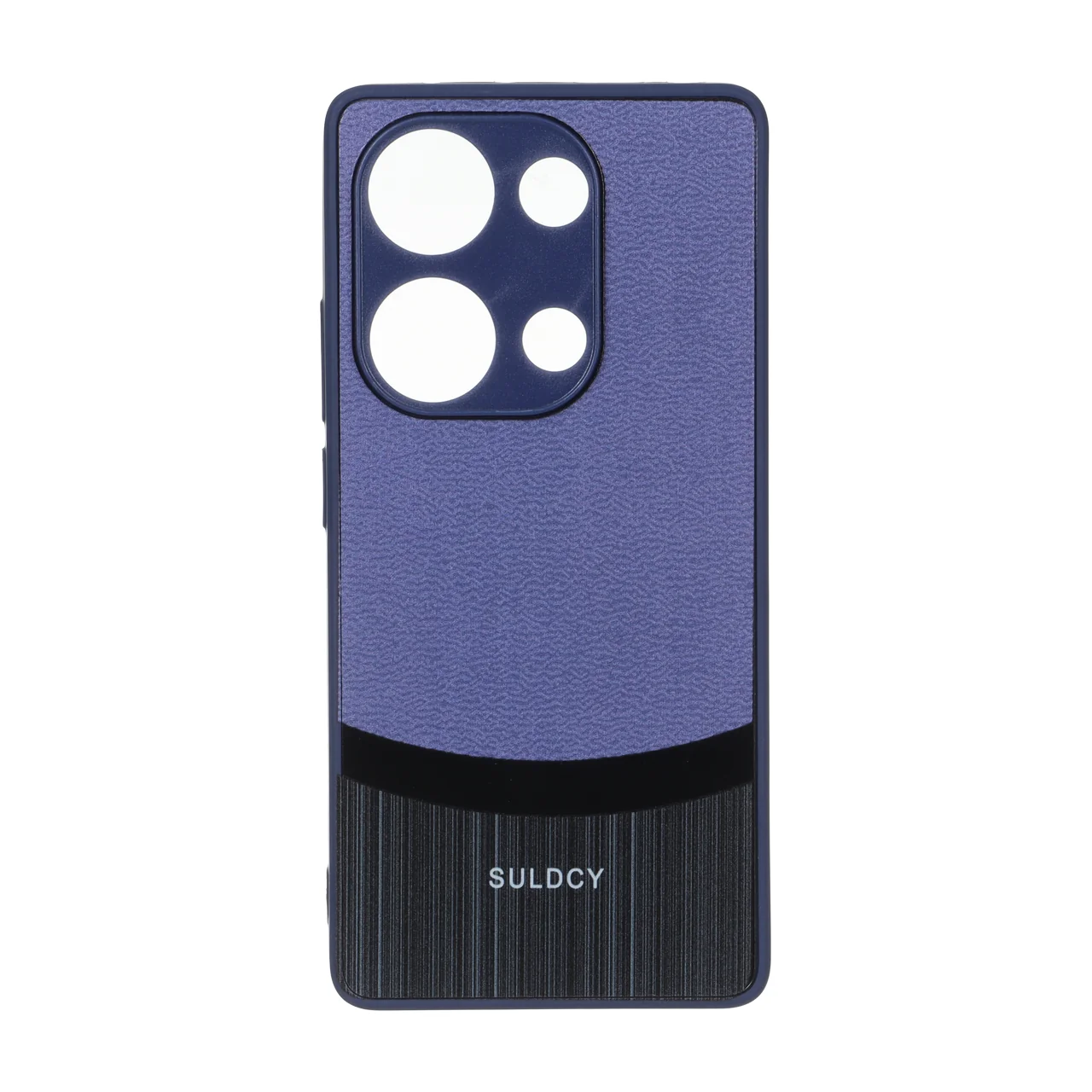 قاب Suldcy دو رنگ محافظ لنزدار بنفش مناسب برای شیائومی ردمی نوت 14 اس / نوت 13 پرو 4G / پوکو ام 6 پرو 4G