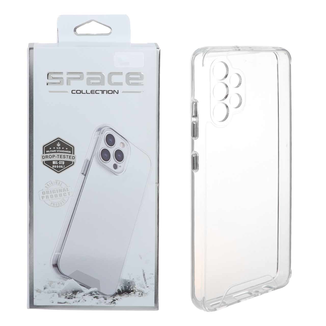 قاب طرح شفاف ضد ضربه Space مناسب برای سامسونگ گلکسی A32 4G