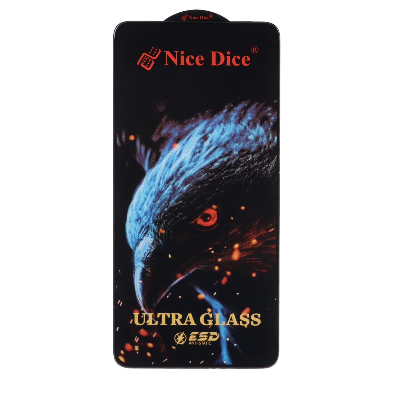 محافظ صفحه نمایش شیشه‌ای Full Cover Nice Dice Ultra Glass مناسب برای Xiaomi Redmi Note 14S / Note 13 Pro 4G / Poco M6 Pro 4G