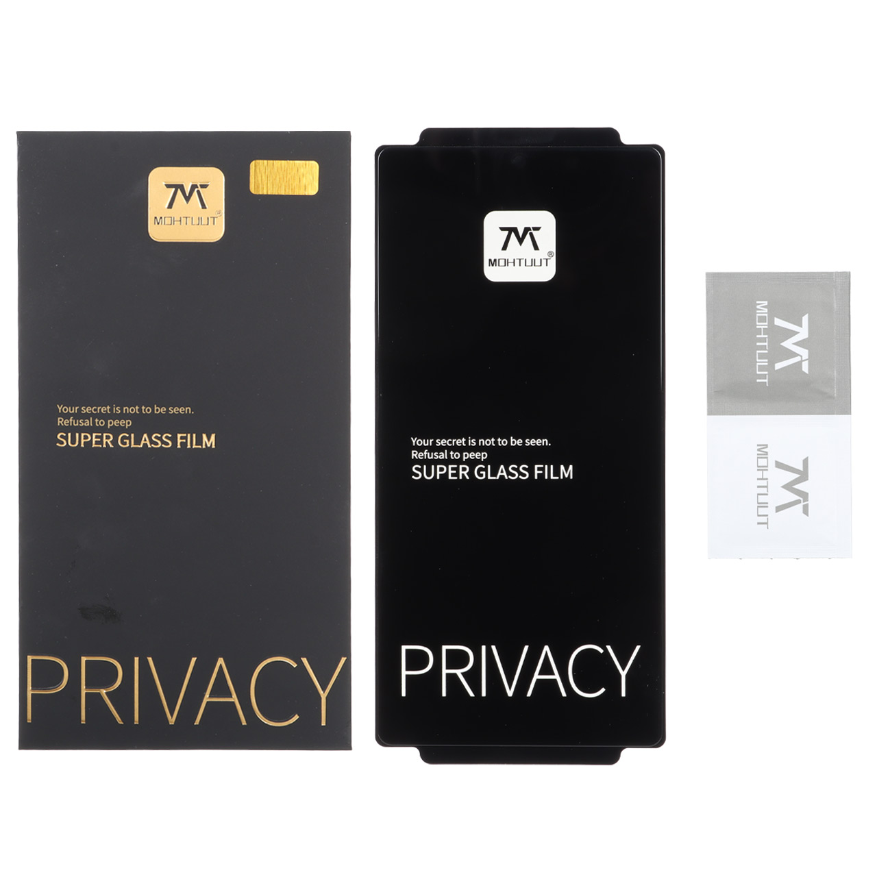 محافظ صفحه نمایش حریم شخصی (Privacy) فول کاور موهتوت مناسب برای سامسونگ گلکسی S24 اولترا