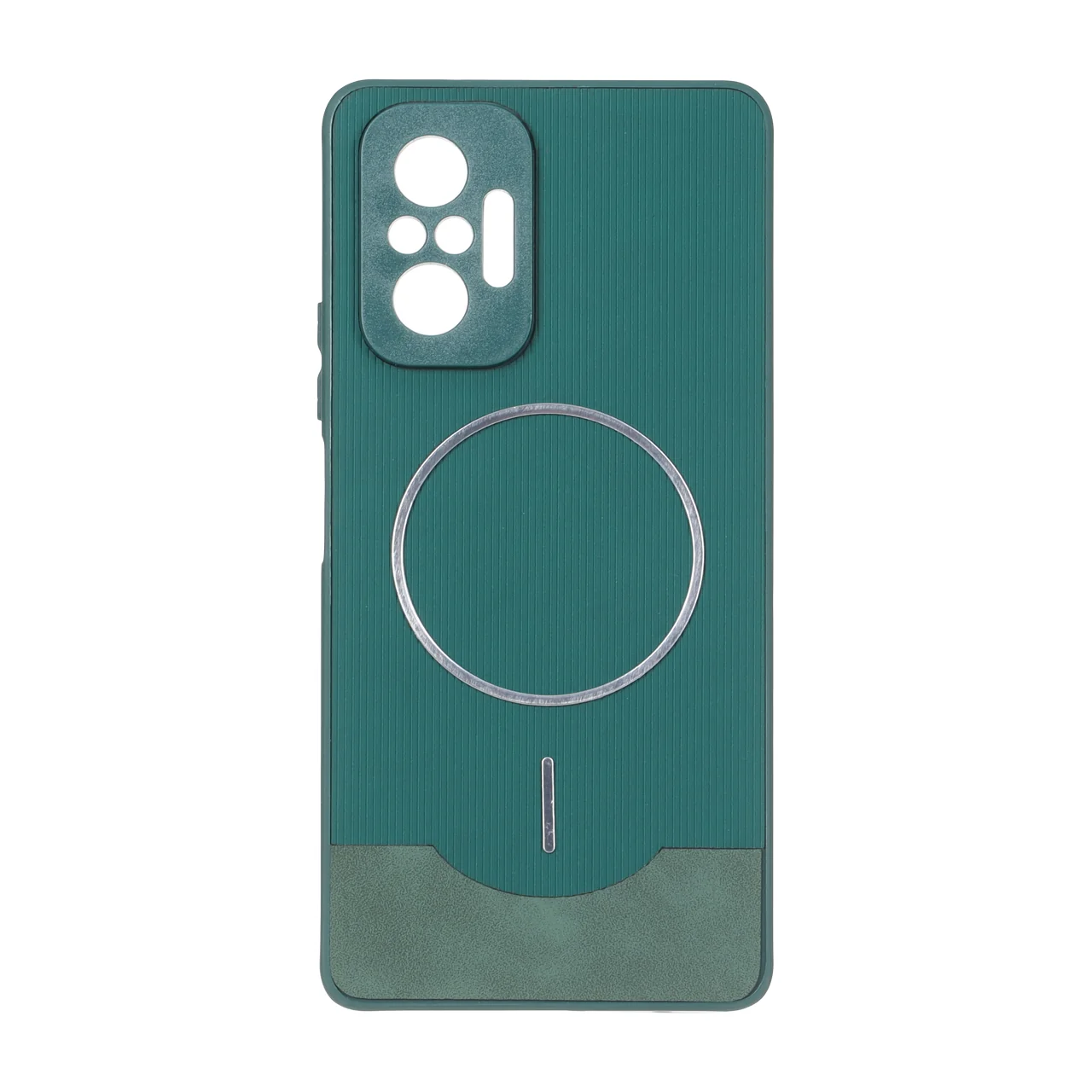 قاب طرح Line Case جیر مگ سیف فلزی محافظ لنز سبز مناسب برای شیائومی ردمی نوت ۱۰ پرو 4G و ردمی نوت ۱۰ پرو مکس