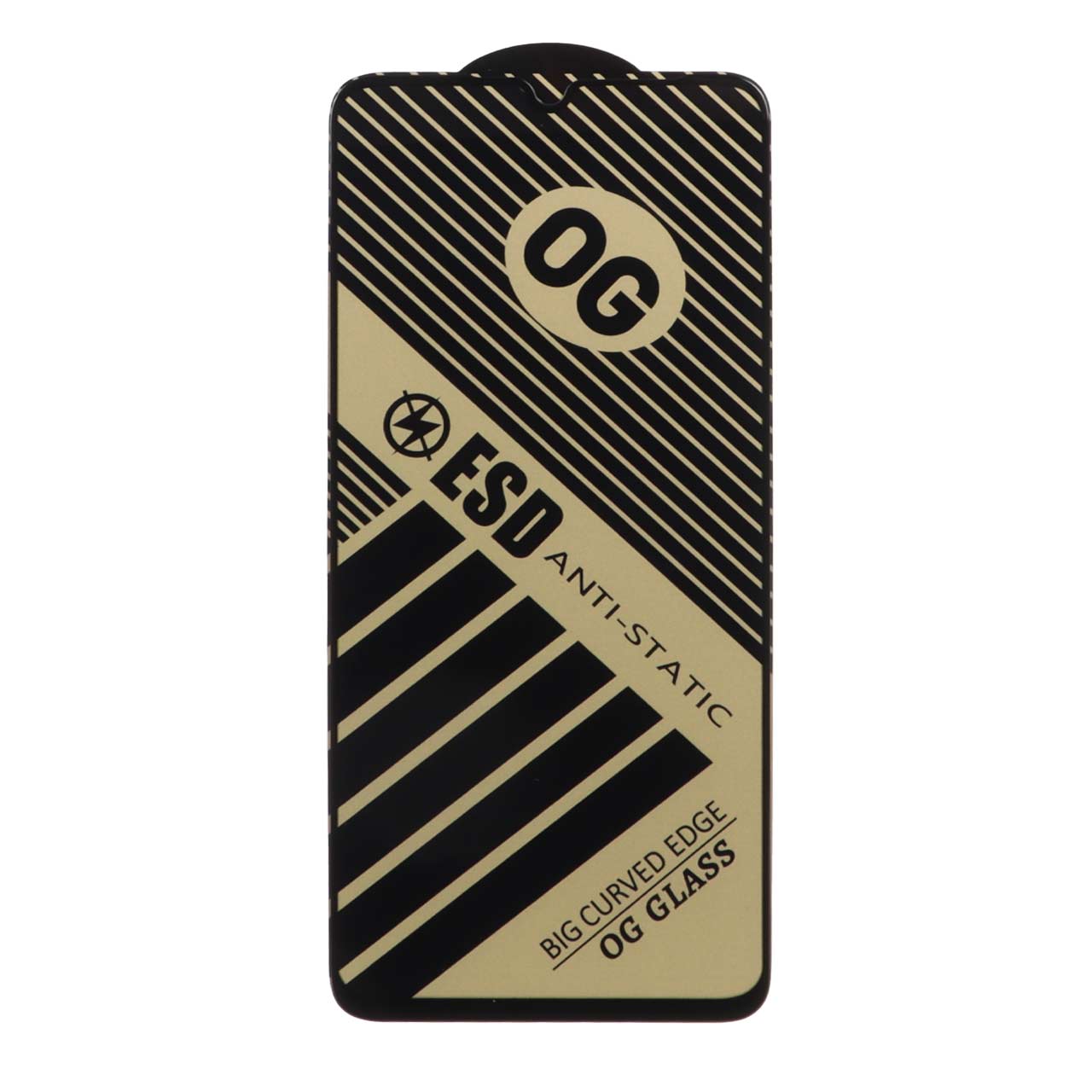 محافظ صفحه نمایش شیشه‌ای تمام صفحه OG Anti Static ESD مناسب برای Samsung Galaxy A07, A06, A05S, Realme C51, C53 و Narzo N53