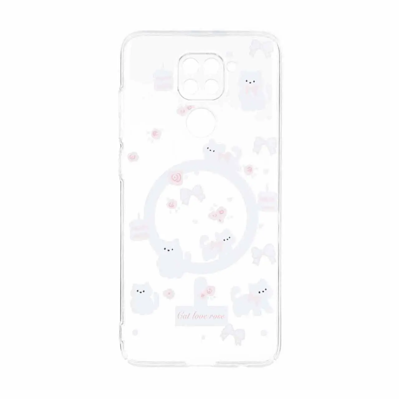 قاب Cute کریستالی طرح مگ سیف محافظ لنزدار Xiaomi Redmi Note 9 / Redmi 10X 5G / Redmi 10X Pro 5G - کد 99