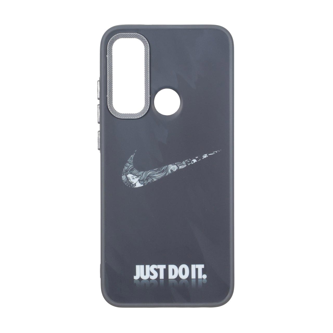 قاب طرح نایک JUST DO IT با محافظ لنز کربنی مناسب برای شیائومی ردمی نوت 8