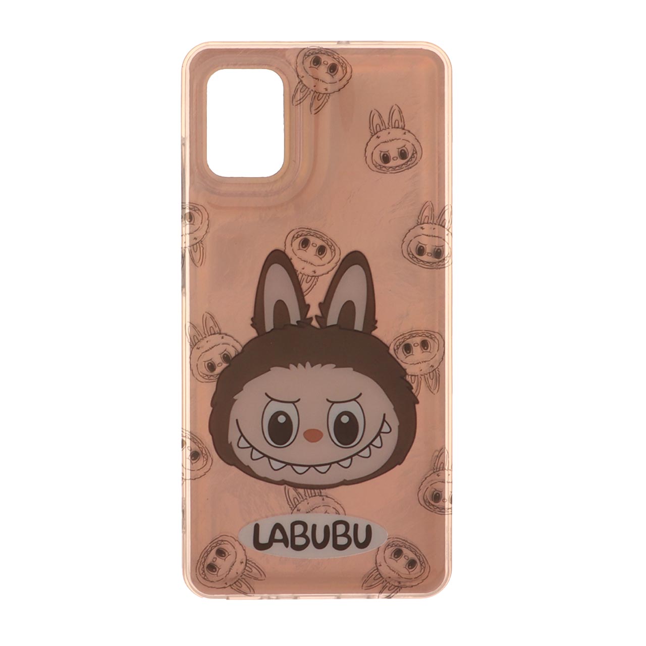 قاب طرح Labubu ژله‌ای شفاف مناسب برای سامسونگ گلکسی A51 و M40s