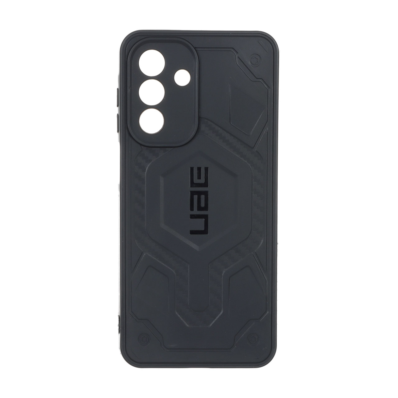 قاب طرح UAG سیلیکونی مشکی مناسب برای سامسونگ گلکسی A17 و A26