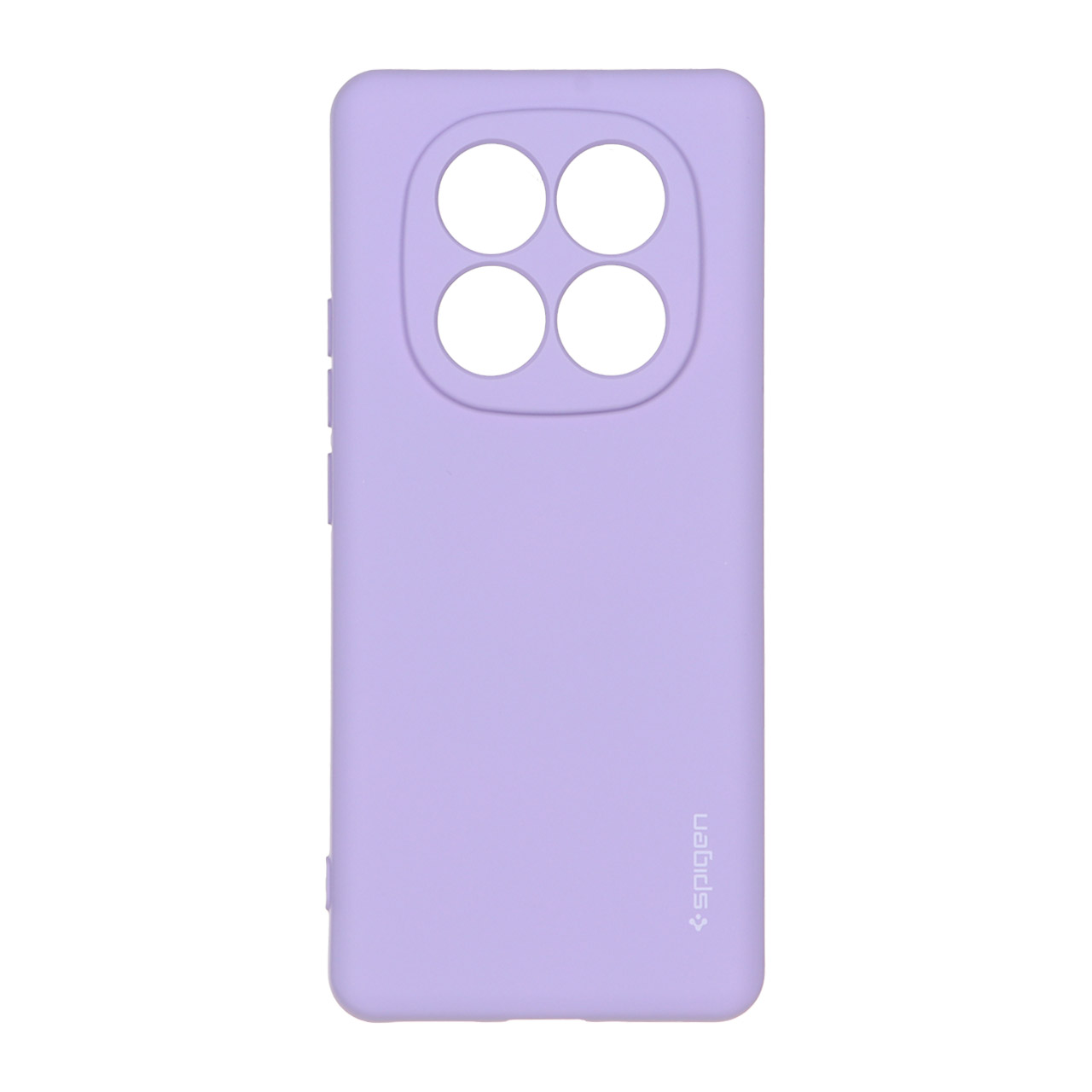 قاب سیلیکونی Spigen محافظ لنزدار بنفش روشن مناسب برای شیائومی ردمی نوت 14 پرو 5G، ردمی نوت 14 پرو پلاس 5G و پوکو X7 5G