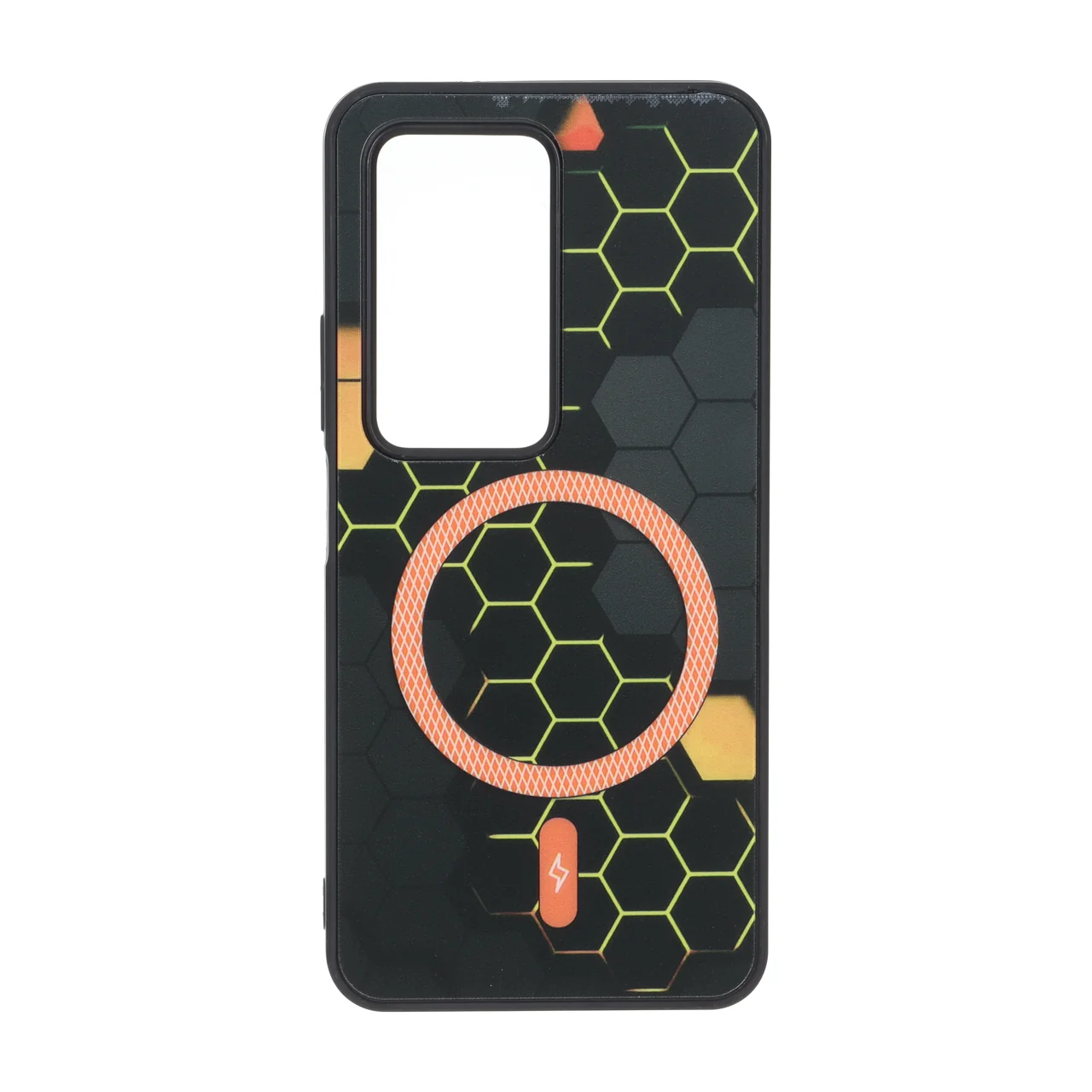 قاب طرح Hexagon مگ سیف هاشوردار مناسب برای شیائومی ردمی ۱۵ 4G
