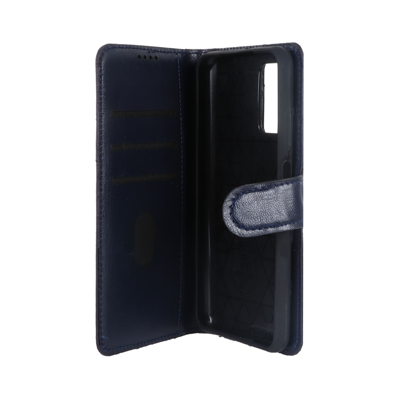 کیف چرمی مگنتی محافظ لنزدار مناسب برای شیائومی پوکو M3 و ردمی 9 تی 4G - سرمه‌ای