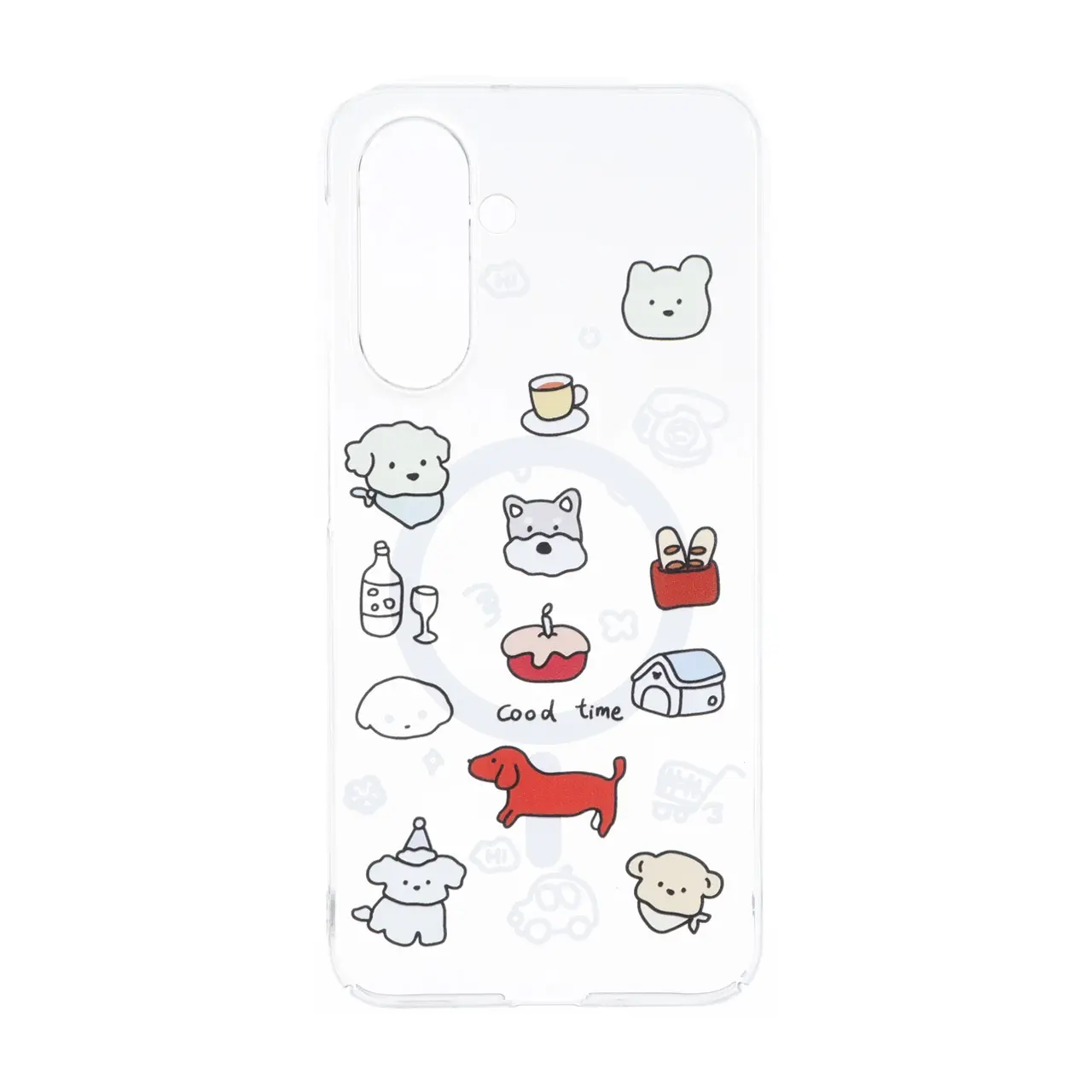 قاب Cute کریستالی طرح مگ سیف Samsung Galaxy A17 / A26 - کد 315